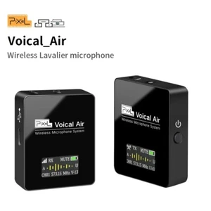 Pixel Voical Air UHF Wireless Lavalier Microphone System for Camera Smartphone  - Picture 1 of 7