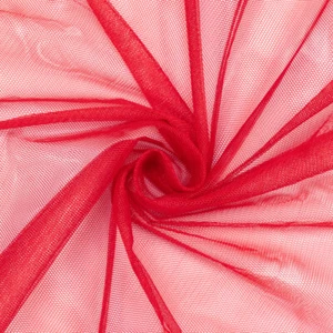Tul Soft Stretch uni rojo (precio = 0,5 metros) - Imagen 1 de 2