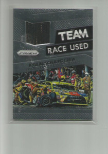 2016 PANINI PRIZM RACE USED TIRE TEAM #3 KYLE BUSCH