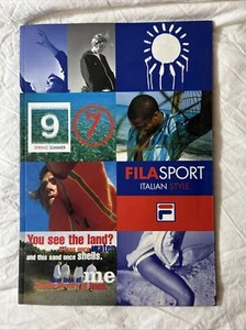1997 FILA Sportswear Spring Summer Sport 90s Collection Book Catalogue Pricelist - Imagen 1 de 4