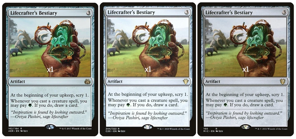 MTG AER C20 MIC Lifecrafter's Bestiary MINT (SELECT) - Image 1 of 1