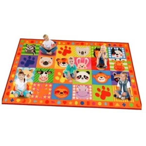 Classroom Rugs Elementary,Colorful Classroom Rugs for 7'5"x13' A - Picture 1 of 7
