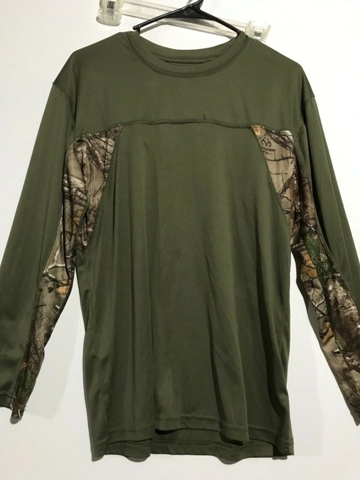 Camisa ajustada Youth Ranger Real Tree verde oliva/camuflaje L/S. Niños Talla XL Foto 1 de 4