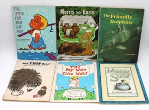 Vintage Lot Of 6 Scholastic Book Services Books - TW 1950's-1970s Morris & More - Picture 1 of 20