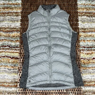 Chaleco acolchado Outdoor Research Plaza 700 plumón de ganso gris para mujer talla pequeña A Foto 1 de 4