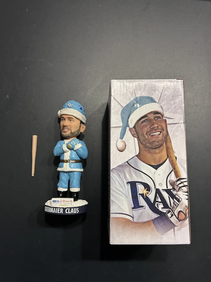 Kevin Kiermaier Claus Bobblehead Christmas In July Tampa Bay Rays - Image 1 of 1