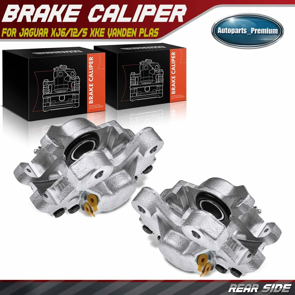 2x Rear Left & Right Brake Caliper for Jaguar XJ12 1974-1979 XJ6 74-87 XJS 76-94 - Image 1 of 4