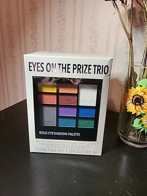 Eyes On The Prize Trio 10 Piece Eyeshadow Palettes. Makeup. Eye Shadow Multicolo - Image 1 of 4