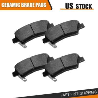 Pastillas de freno de disco traseras de cerámica para Sonata Kia Optima 2012-2017 Hyundai Azera Foto 1 de 4