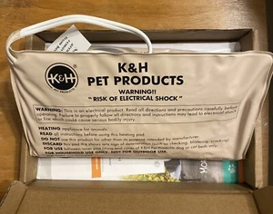 K&H Heated Pet Bed Warmer Dog Cat Electric Heating Pad Indoor Heater Mat Small - Picture 1 of 8