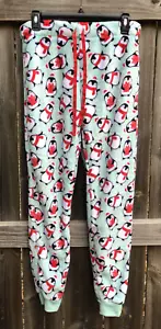 Pigiama donna Secret Treasures pinguini peluche pile pantalone turchese taglia M 8-10 - Foto 1 di 10