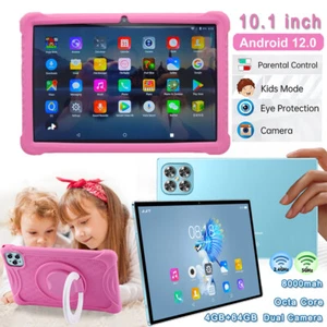 10.1 in Kids Tablet PC Android Education 64GB Pad Dual Camera Octa Core 2 Camera - Picture 1 of 35