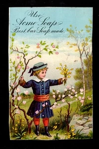 Acme Soap Best Bar Soap Made Trade Card - 1 - Picture 1 of 2