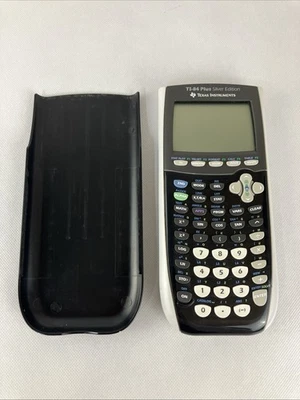 Texas Instruments TI-84 Plus Silver Edition Graphing Calculator Tested Working - Image 1 of 4