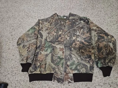 Cabela's Scentlok Camo Full Zip Up Hunting Jacket Size 3XL Advantage Timber - Image 1 of 4