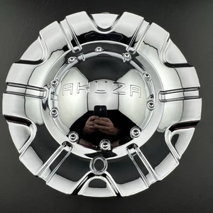 AKUZA 504 SPUR Chrome Center Cap Wheel Hub Cover LG0603-42 EMR0504 SGD0010 - Picture 1 of 8