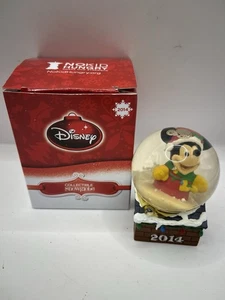 2014 Mickey Mouse Snow Globe JC Penney Black Friday Premium Disney 2.5"x2" - Picture 1 of 7