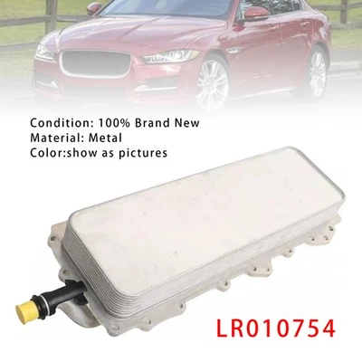 Engine Oil Cooler w/Gasket LR010754 Für Land Rover LR4 Jaguar F-Pace XE XK XJ - Image 1 of 4
