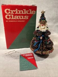 Crinkle Claus "Christmas Tree Santa" Possible Dreams 1996 - Picture 1 of 15
