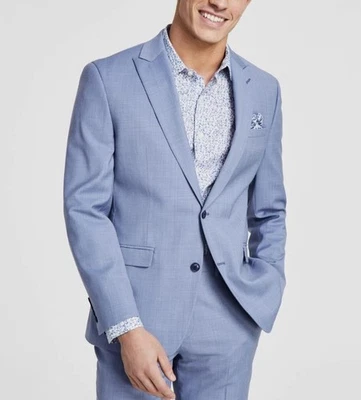 Bar III Men's Slim Wool Blend Suit Jacket Blazer 40 L New $425  TAXI1CYZ0020 - Image 1 of 2