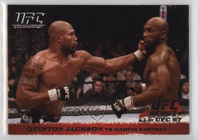 2009 Topps UFC Round 1 Silver /288 Quinton Jackson vs Marvin Eastman #58 - Image 1 of 3