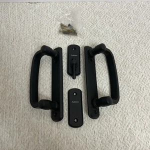 Anderson Patio Door Hardware Trim for 2 Panel Door Black Albany - Open Box - Picture 1 of 4