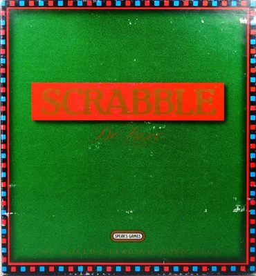 Spear’s Games Scrabble Deluxe Board Game (8+) – 1988, Missing Timer - Image 1 of 4