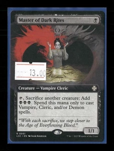 Commander: The Lost Caverns of Ixalan #83 Master of Dark Rites - Picture 1 of 2