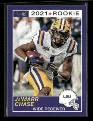Ja'Marr Chase 2021 Panini Chronicles Draft Picks #62 - Image 1 of 2