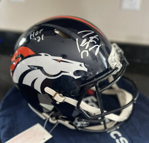 -1600$-Peyton Manning Signed HOF Denver Broncos Authentic Auto Helmet Full Size 