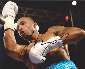 J'LEON LOVE signiertes Boxen 8x10 Foto PP Geld Team - Bild 1 von 2