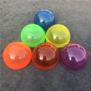 100 Packs of PP Toy Vending Machine Empty Round Capsule 45/50/58 MM Coloful Cute - Picture 1 of 12