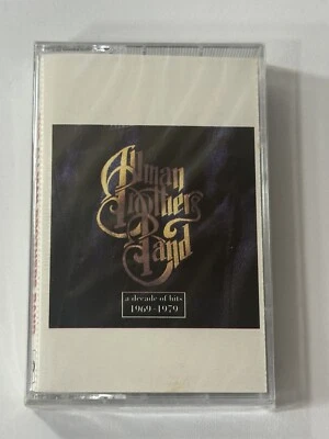 The Allman Brothers Band A Decade Of Hits 1969-1979 (Cassette, 1991) Sealed - Image 1 of 4