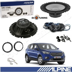Kit 4 Altavoces Alpine Anteriores Woofer+Tweeter Para Ford Kuga Desde 2013 - Imagen 1 de 12