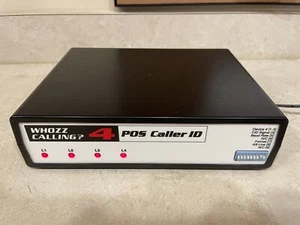 WHOZZ CALLING? 4 Line POS CallerID - ETHERNET OR SERIAL CONNECTION - Zdjęcie 1 z 2