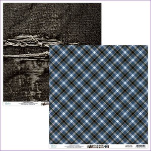 MT-GAG-05 - Blk Denim Rip/Check