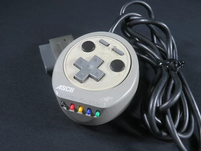 ASCII L5 Super famicom controller Nintendo Japan SFC snes pad AS-114S jp tested - Image 1 of 4
