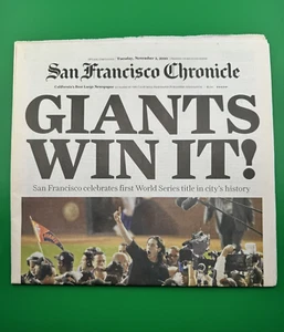 GIGANTS WIN IT! SF Chronik 11.2.2010 1. Weltreihentitel in der Stadtgeschichte - Bild 1 von 3