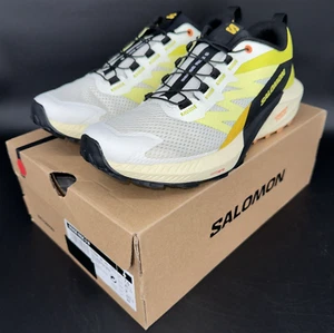 Taglia 9 Salomon® Sense Ride 5 474588 scarpa da trail running vaniglia ghiaccio/zolfo nero - Foto 1 di 11