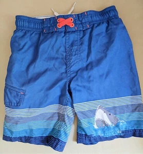CAT & JACK Swim trunks,  Boys Size XS (4/5) Drawstring Waist . Lined. - Picture 1 of 2