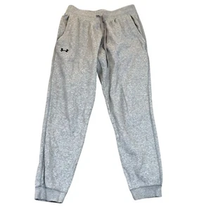 Under Armour Herren Jogginghose Large Fleece Jogger sportlich Kordelzug grau Freizeit - Bild 1 von 11