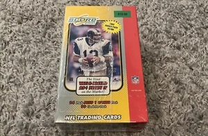 2001 SCORE FOOTBALL CARD BOX-POS.DREW BREES SP ROOKIES -INSERTS+FREE BRADY CARD - Picture 1 of 3