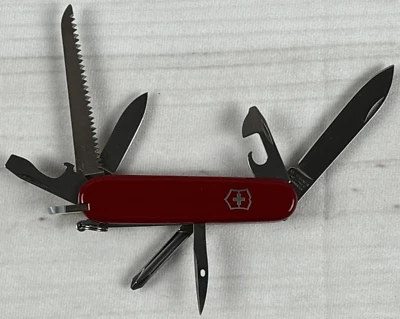 Vintage Officier Suisse Victorinox Swiss Army Pocket Folding Knife. Nice Shape! - Image 1 of 4