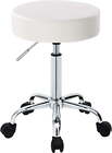 Swivel Rolling Stool Chair Adjustable Work Stool Vanity Spa Salon Tatto Stool