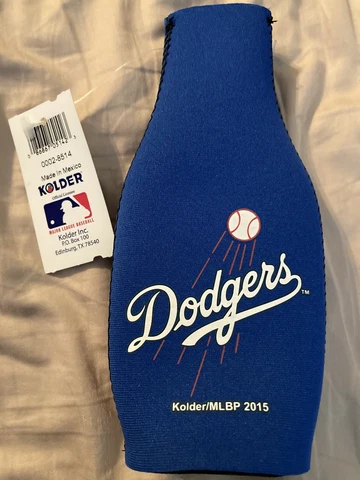 MLB LA Brookly DODGERS Neoprene Koozie For 12oz Beer Bottle Insulated FREE SHIP Cover