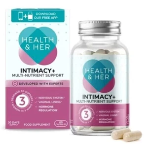 Health & Her Intimacy & Multi-Nutrient Supplement 60 Capsules - New, Exp: 9/26 - Picture 1 of 1