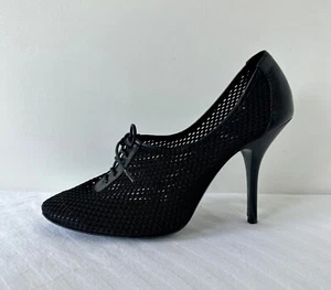 PIERRE HARDY $755 black mesh sexy heels shoes 38.5 EU/ US size 8 - Picture 1 of 9