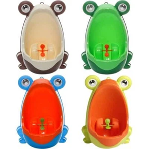 Baby Boys Standing Potty Frog Shape Wall-Mounted Urinals Toilet Training for Kid - Picture 1 of 15