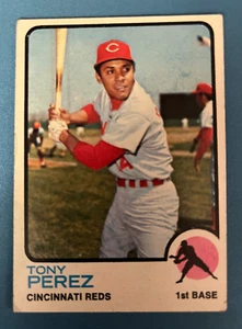 1973 Tony Perez Topps #275 Cincinnatti Reds EX J27 - Picture 1 of 2