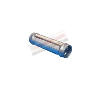 Conector de manguera de radiador de aluminio / tubo / ensamblador 19 mm OD x 60 mm de largo - Imagen 1 de 1